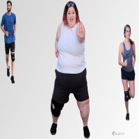 The largest knee braces for obese men and women 
